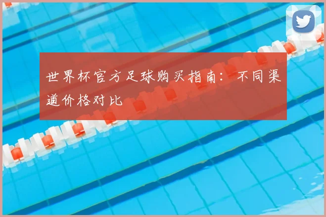 世界杯官方足球购买指南：不同渠道价格对比