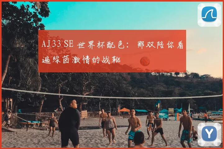 AJ33 SE 世界杯配色:那双陪你看遍绿茵激情的战靴