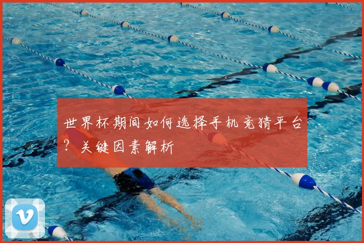 世界杯期间如何选择手机竞猜平台？关键因素解析